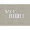 Fototapete Vlies Say it Right Steine creme Premium