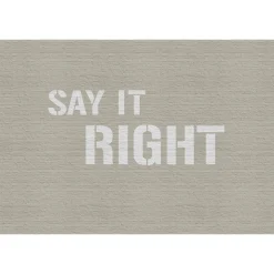 Fototapete Vlies Say it Right Steine creme Premium