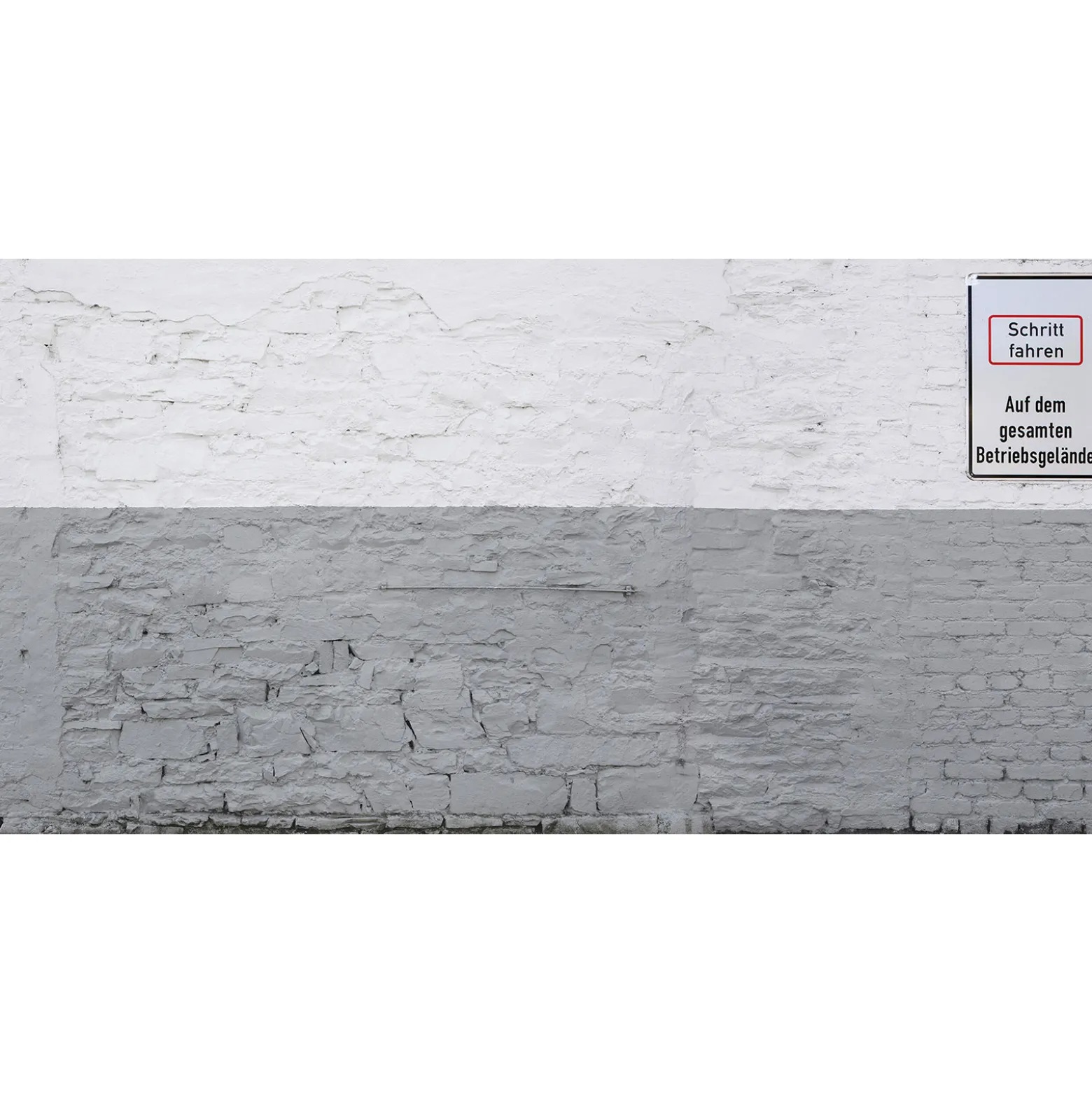 Fototapete Vlies Schild Putz Stein Mauer grau