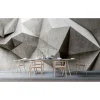 Fototapete Vlies Steine 3D-Effekt Beton grau Premium