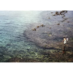 Fototapete Vlies Surfen Meer Bali blau braun