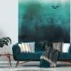 Fototapete Vlies Unterwasser Fische grün blau
