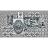 Fototapete Vlies Vintage Fliesen beige grau Premium