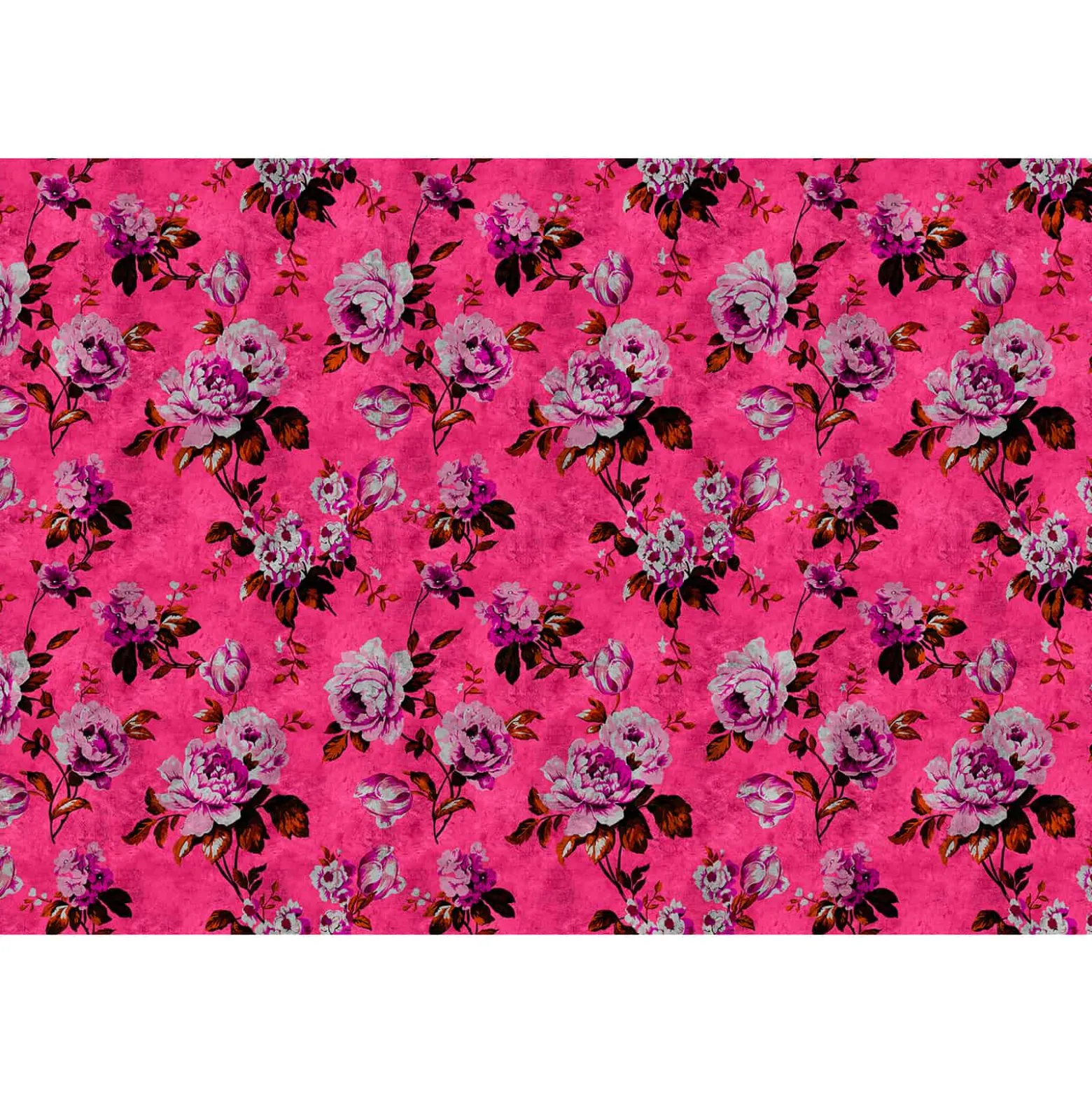 Fototapete Vlies Vintage Rosen pink lila rot Premium