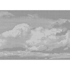 Fototapete Vlies Wolken Himmel grau weiß Premium