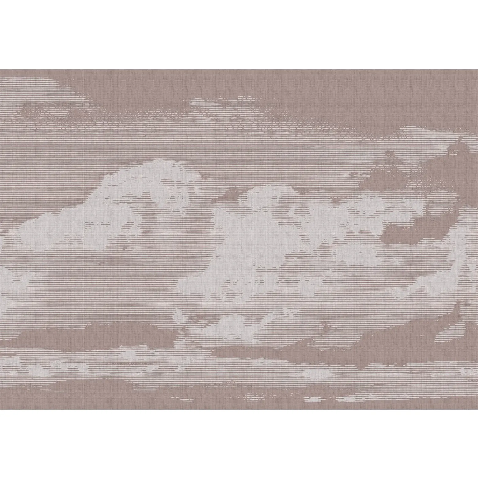 Fototapete Vlies Wolken Himmel taupe weiß Premium