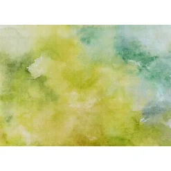 Fototapete Vlies Wolken Wasserfarben gelb Premium