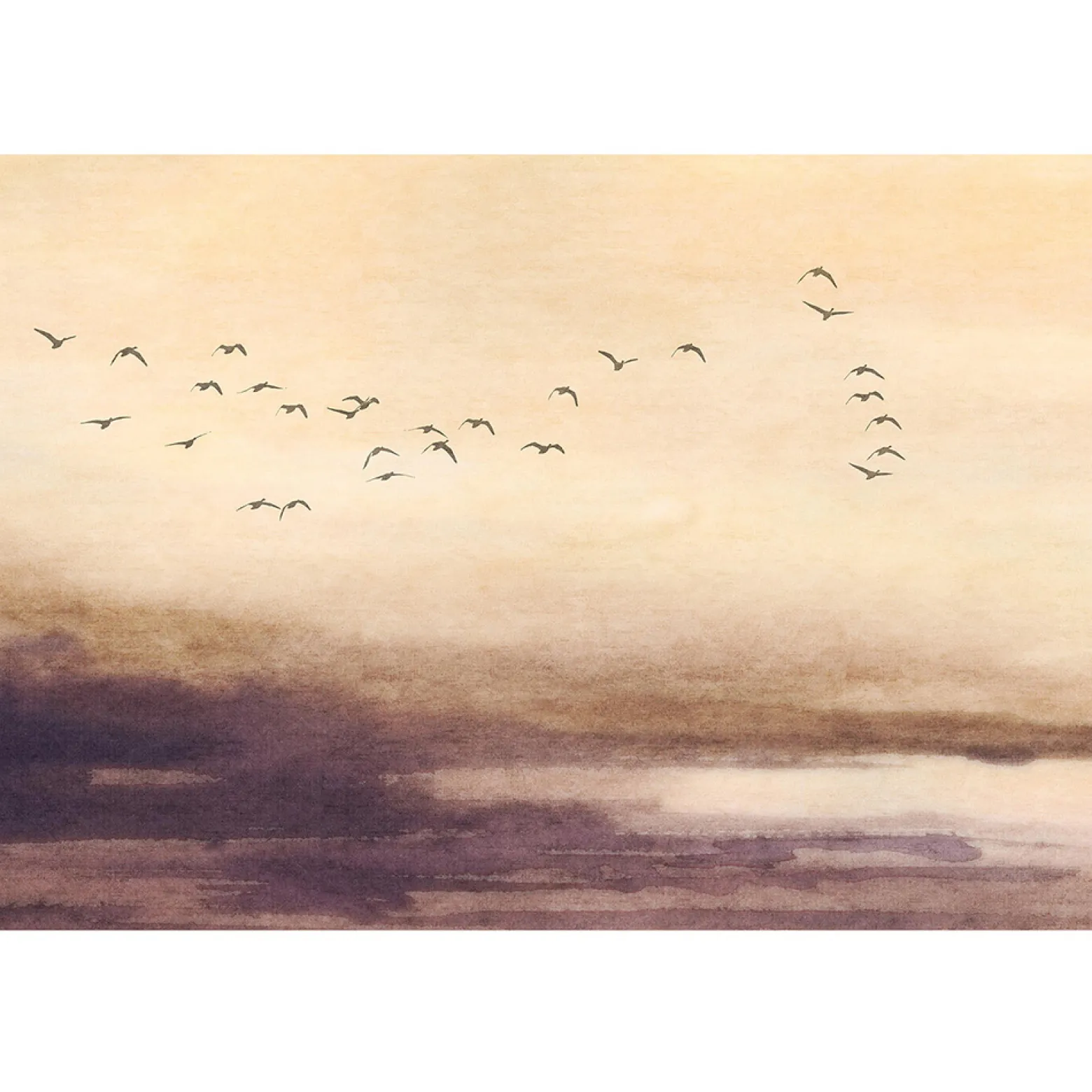 Guido Maria Kretschmer Fototapete Landschaft Beige Braun