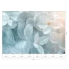 Guido Maria Kretschmer Fototapete Floral Blau Creme