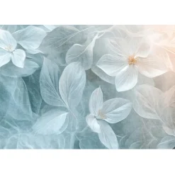 Guido Maria Kretschmer Fototapete Floral Blau Creme