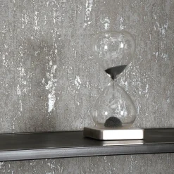 Guido Maria Kretschmer Tapete Putzoptik Taupe Metallic