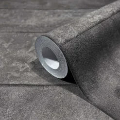 GZSZ Vliestapete Beton Optik Steine Anthrazit 34861