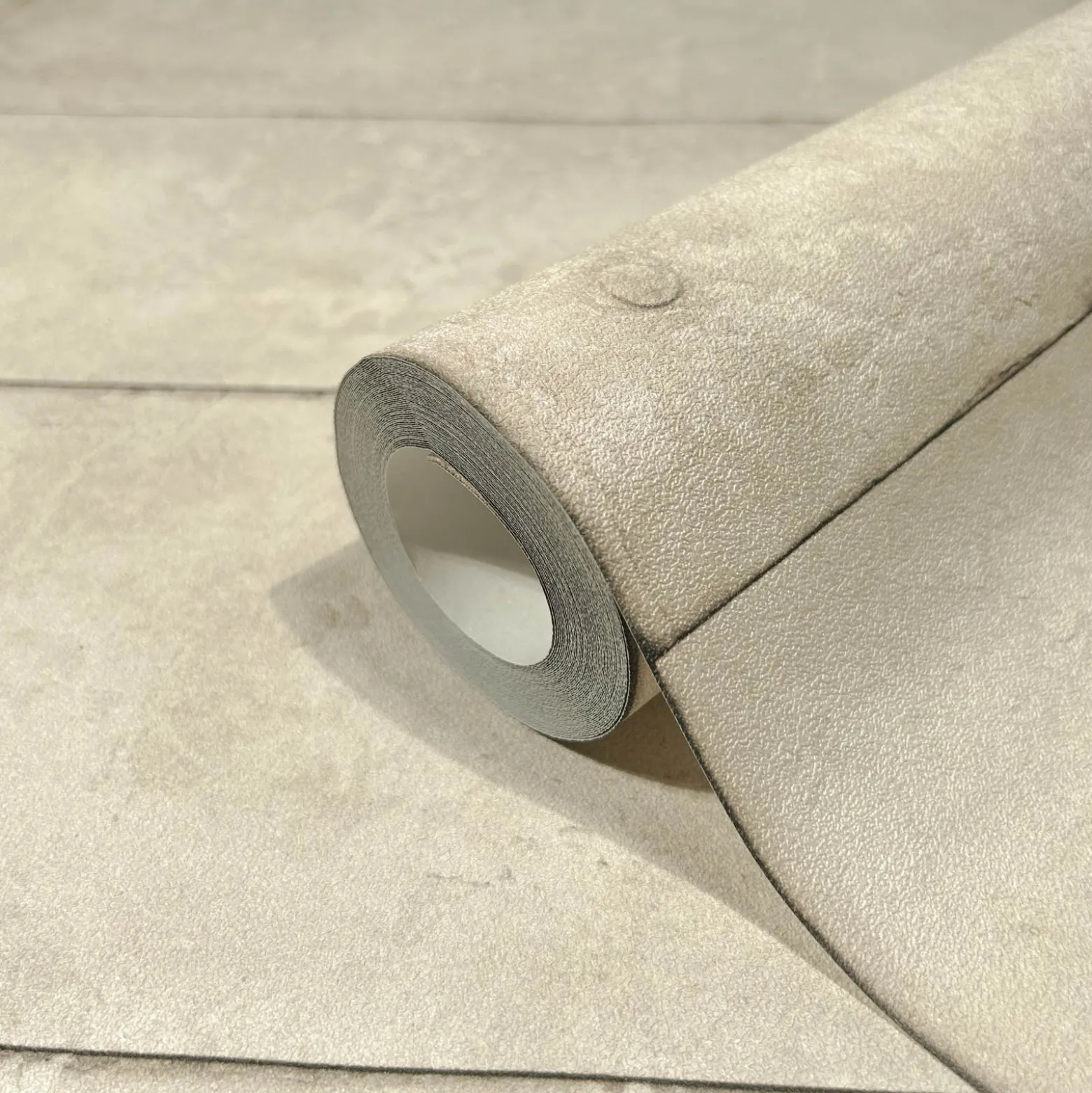 GZSZ Vliestapete Beton Optik Steine Beige 34859