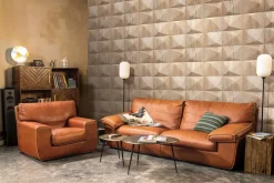 GZSZ Vliestapete Holz Optik Beige Braun 34851