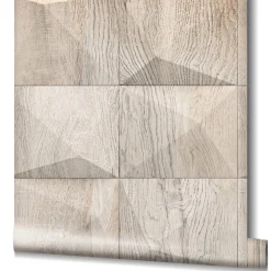 GZSZ Vliestapete Holz Optik Beige Grau 34853 Marburg