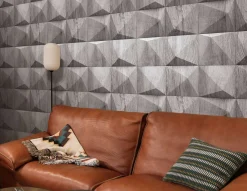 GZSZ Vliestapete Holz Optik Grau Anthrazit 34855