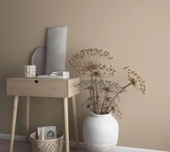 GZSZ Vliestapete Struktur Uni Modern Beige 34845