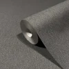 GZSZ Vliestapete Struktur Uni Modern Schwarz Grau 34842
