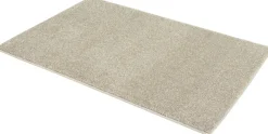 Hochflor Teppich einfarbig beige pflegeleicht Astra Samoa