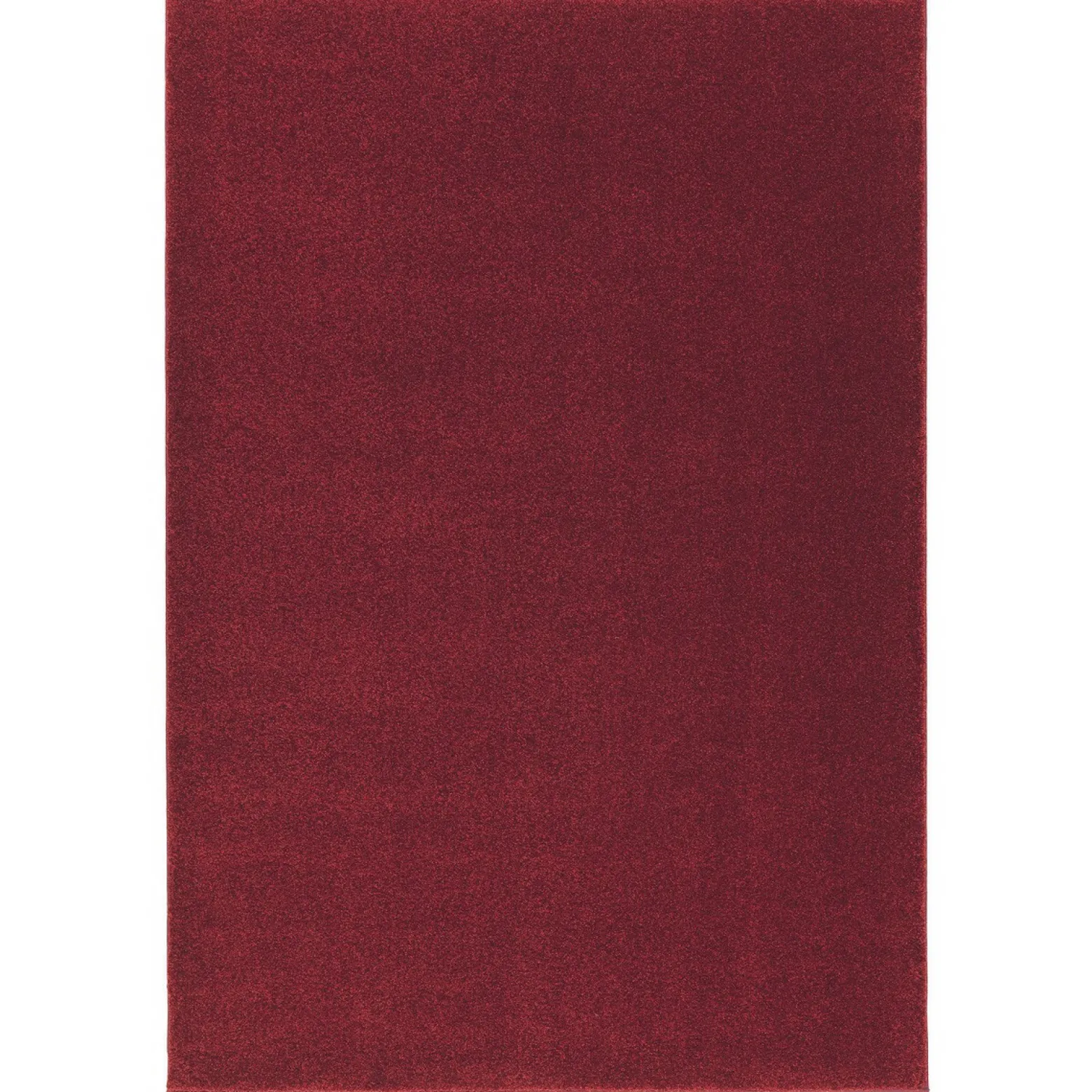 Hochflor Teppich einfarbig rot pflegeleicht Astra Samoa