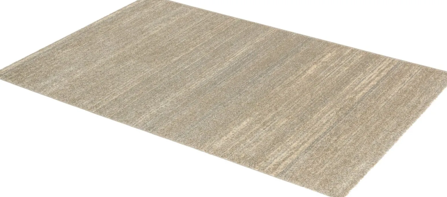 Hochflor Teppich meliert beige pflegeleicht Astra Samoa