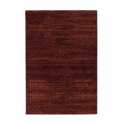 Hochflor Teppich meliert rot pflegeleicht Astra Samoa