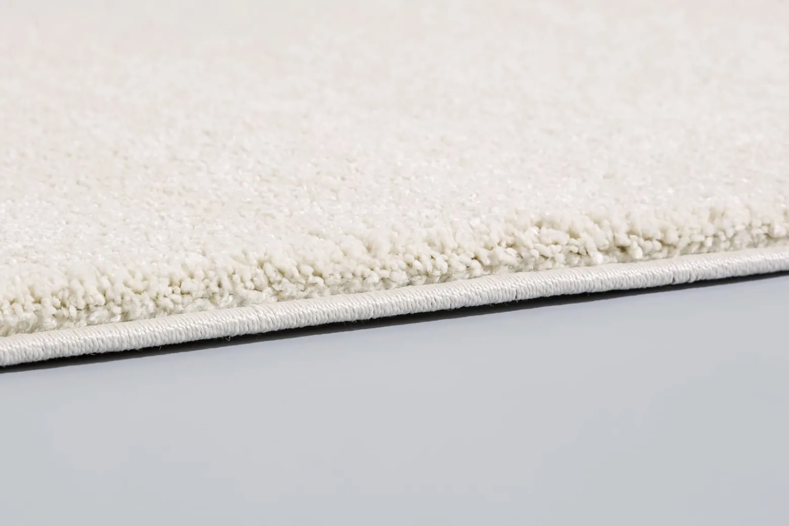 Hochflor Teppich Schöner Wohnen einfarbig creme Joy