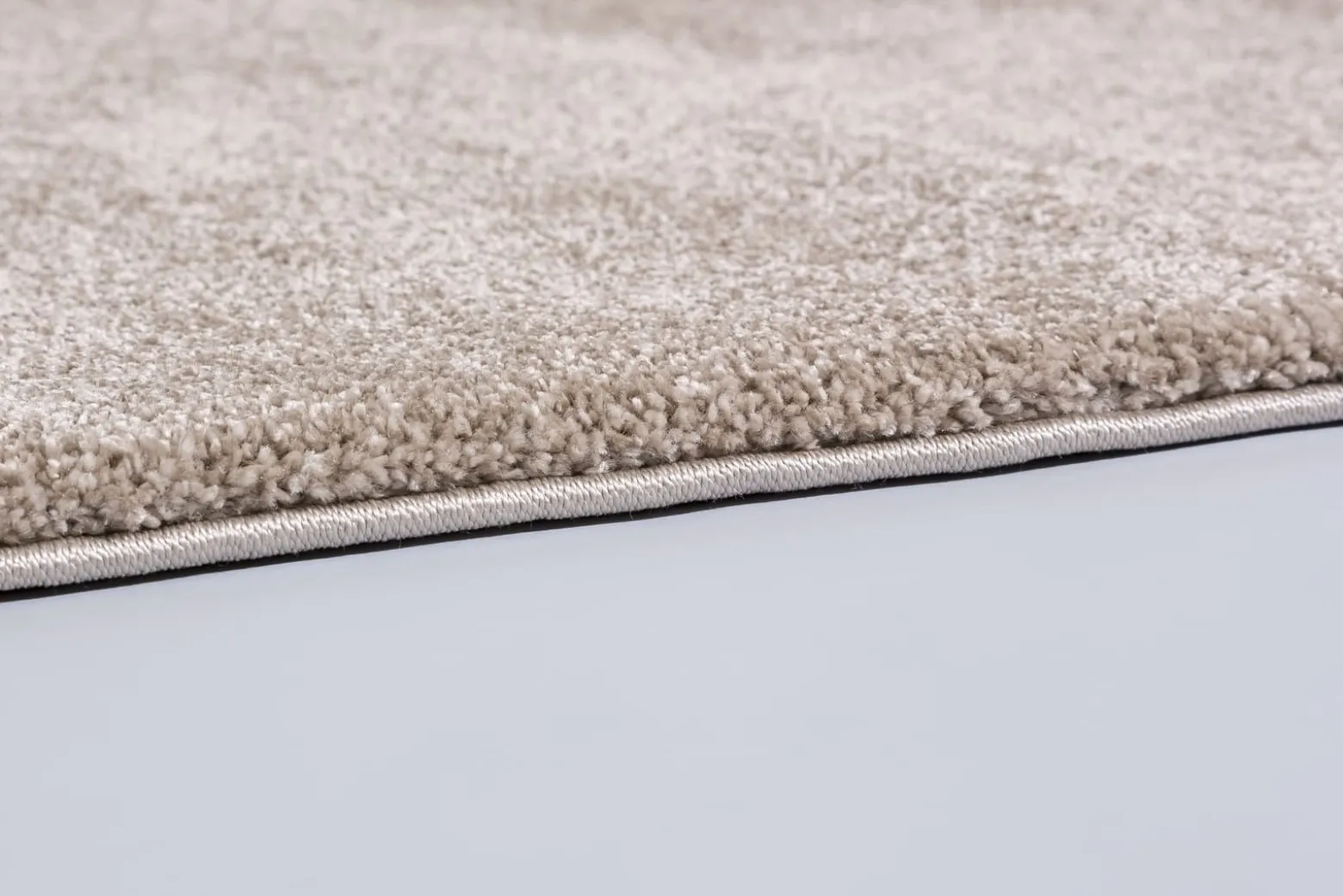 Hochflor Teppich Schöner Wohnen einfarbig beige Joy