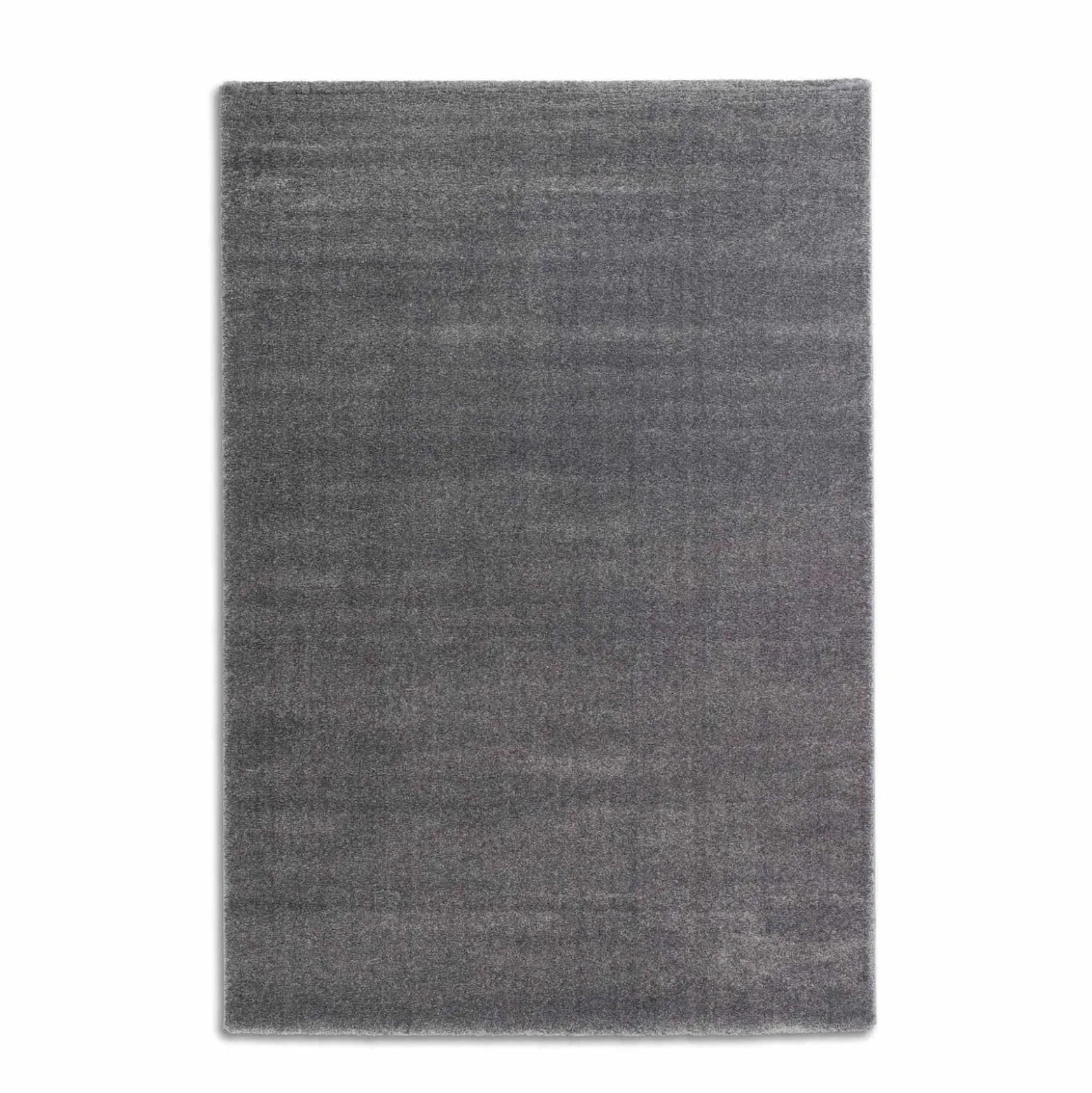 Hochflor Teppich Schöner Wohnen einfarbig grau Joy