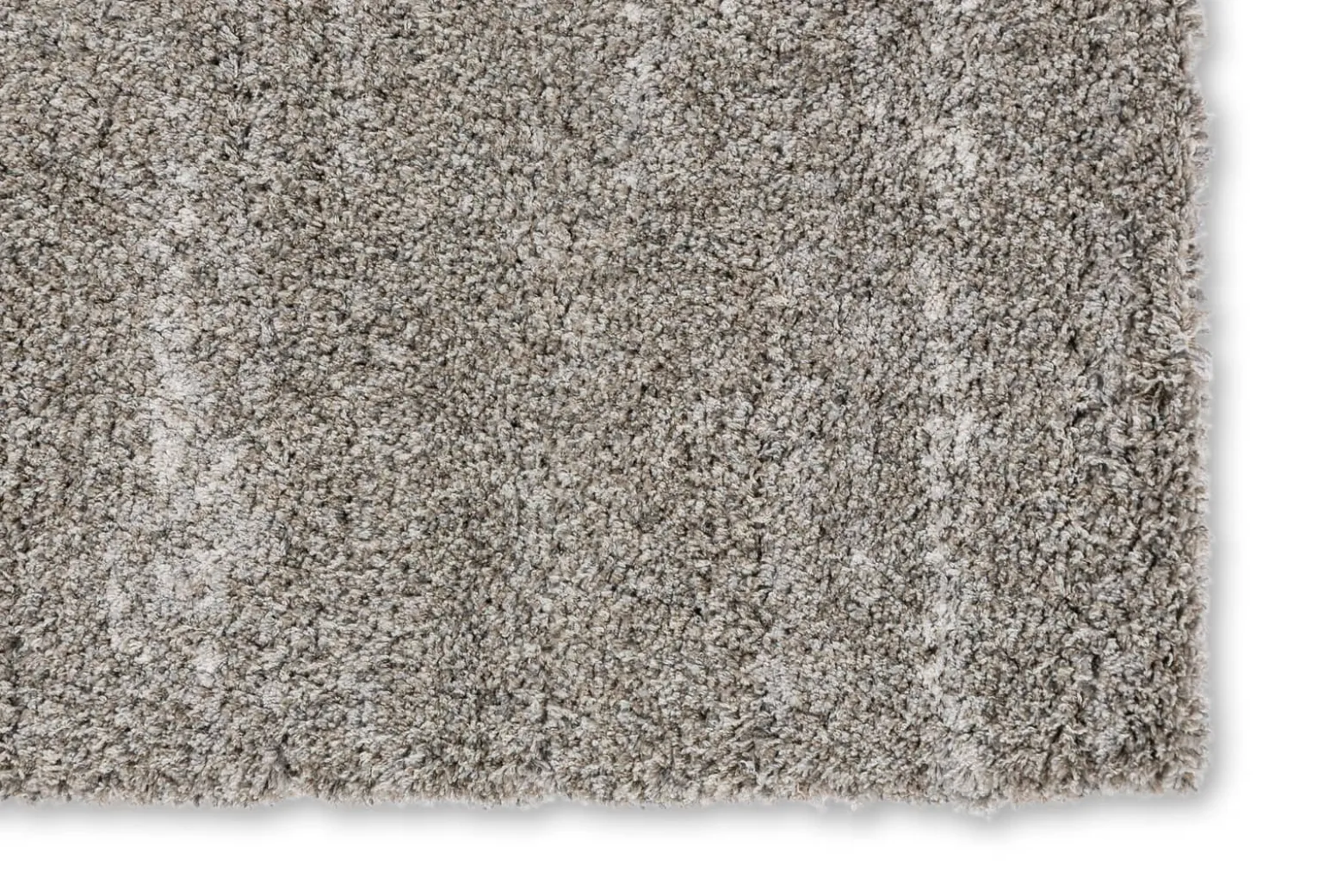 Hochflor Teppich Schöner Wohnen einfarbig grau Amaze