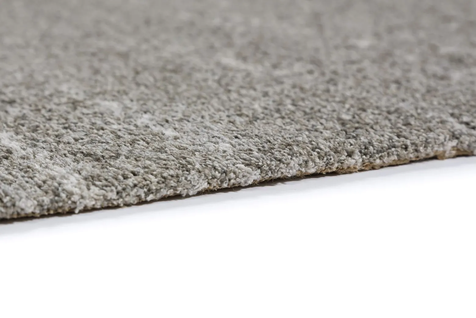 Hochflor Teppich Schöner Wohnen einfarbig grau Amaze