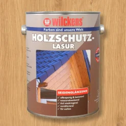 Holzschutzlasur farblos 5l Lasur Wetterschutz Wilckens