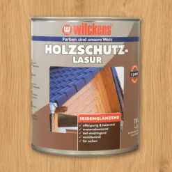 Holzschutzlasur farblos 750ml Lasur Wetterschutz Wilckens