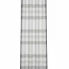 Homing Ösenschal Kaia creme-grau Streifen 8309-16
