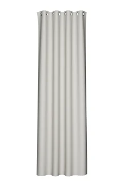 Homing Ösenschal Mia offwhite Uni blickdicht 8263-08