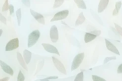 Homing Vorhang Schlaufe Keela grün-grau Floral 5083-10