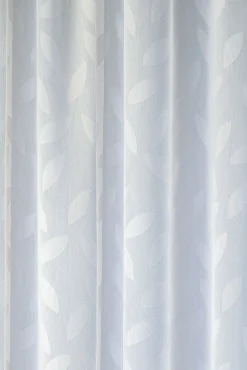 Homing Vorhang verdeckte Schlaufe Keela weiß Floral 5083-03