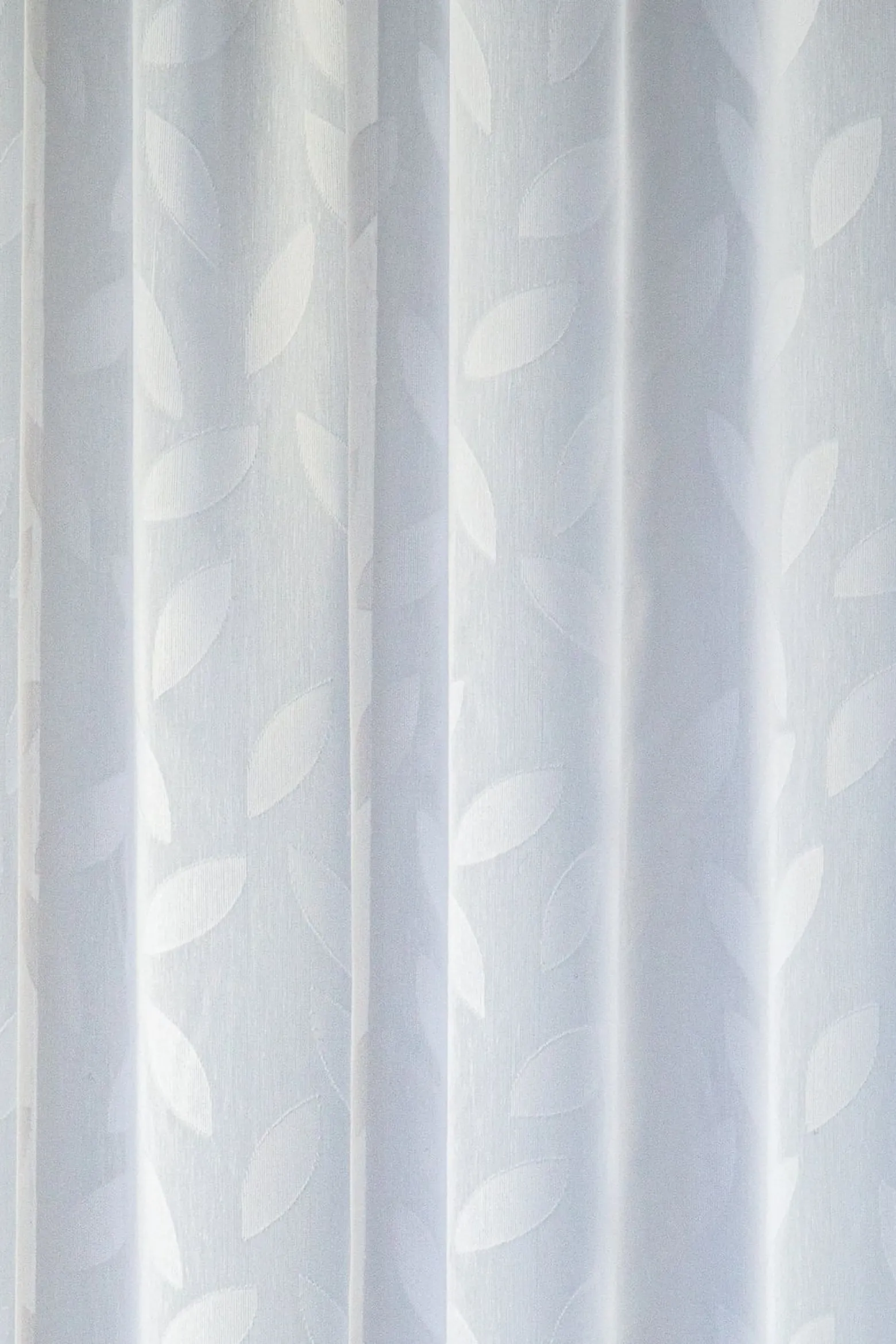Homing Vorhang verdeckte Schlaufe Keela weiß Floral 5083-03