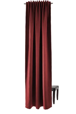 Homing Vorhang verdeckte Schlaufe Galdin bordeaux 5951-81