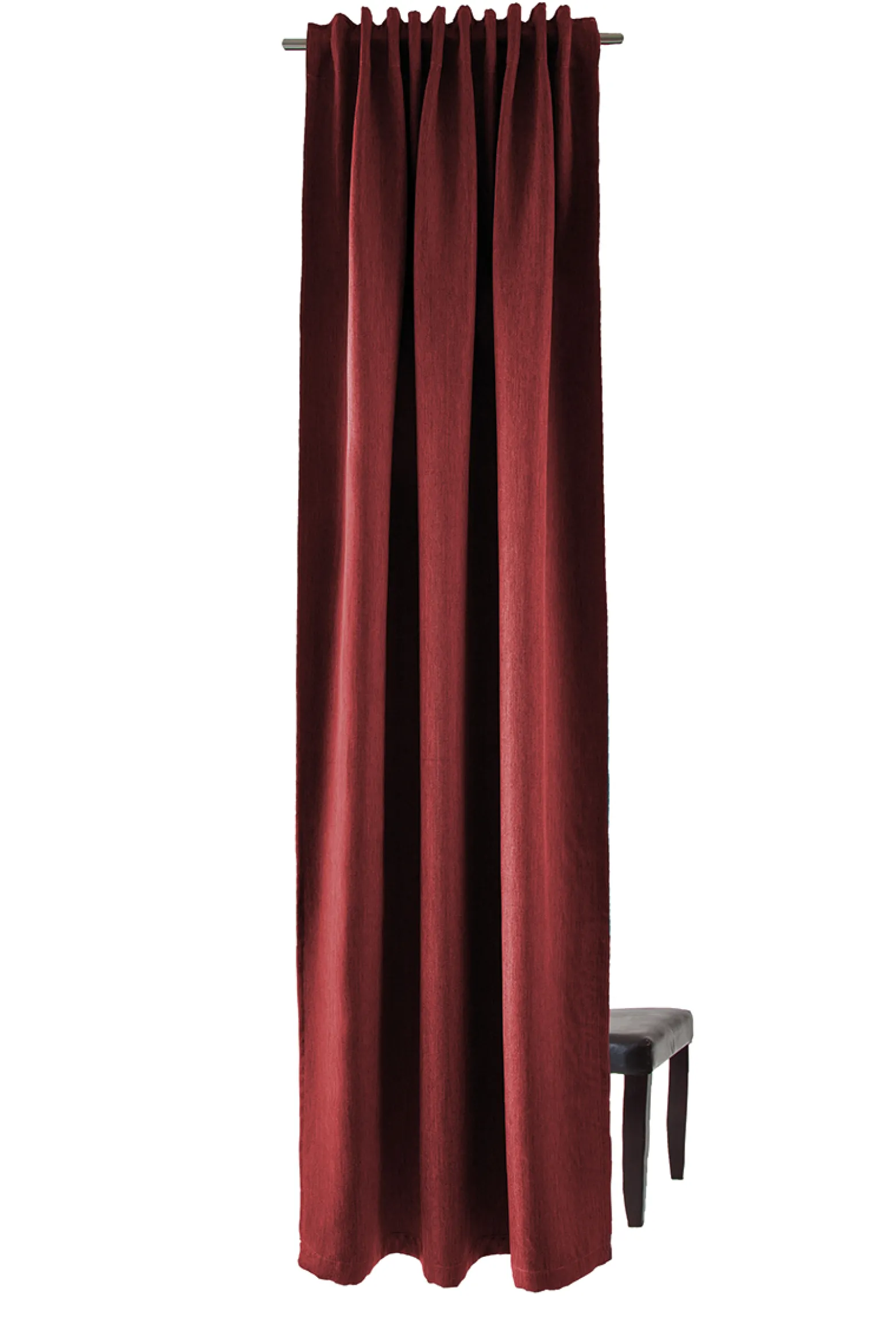 Homing Vorhang verdeckte Schlaufe Galdin bordeaux 5951-81