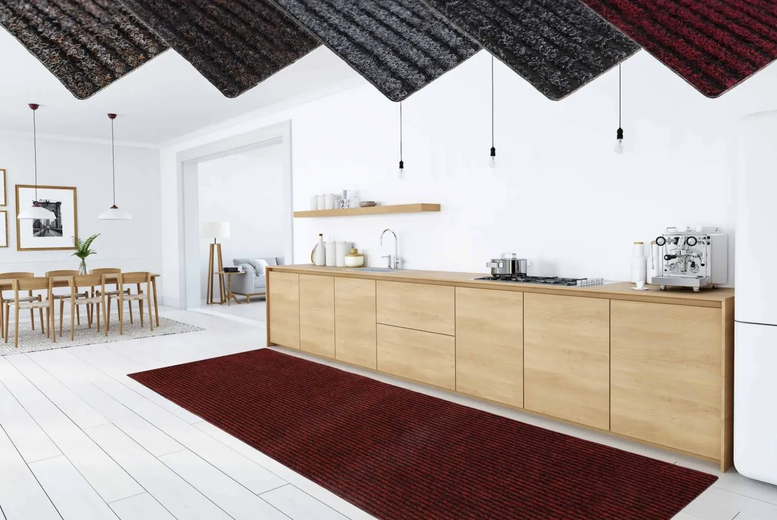 Küchenläufer Granada Plus 80 cm 5 Farben | Wunschmaß