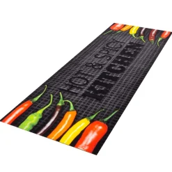 Küchenläufer Küchenteppich Hot & Spicy Chilli | waschbar