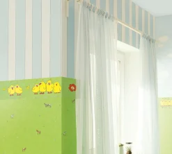 Kindertapete Blümchenwiese grün bunt Jonas Kötz 31110