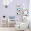 Kindertapete Kleine Punkte flieder grau 2194-80