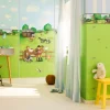 Kindertapete Ponyhof Blümchen grün braun Jonas Kötz