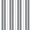 Kindertapete Streifen dunkelblau World Wide Walls 303234