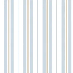 Kindertapete Streifen hellblau World Wide Walls 303233