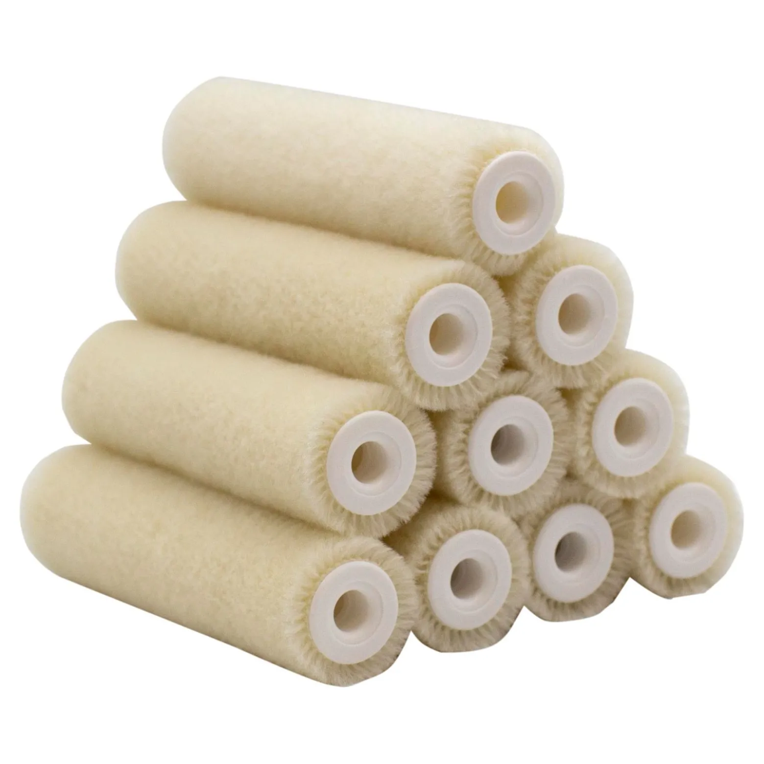 Kleinflächenwalze 17mm Kern 10er Pack Lackroller 10cm
