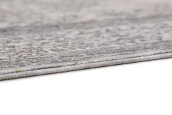 Kurzflor Teppich Orientalisch blau beige Astra Sarezzo
