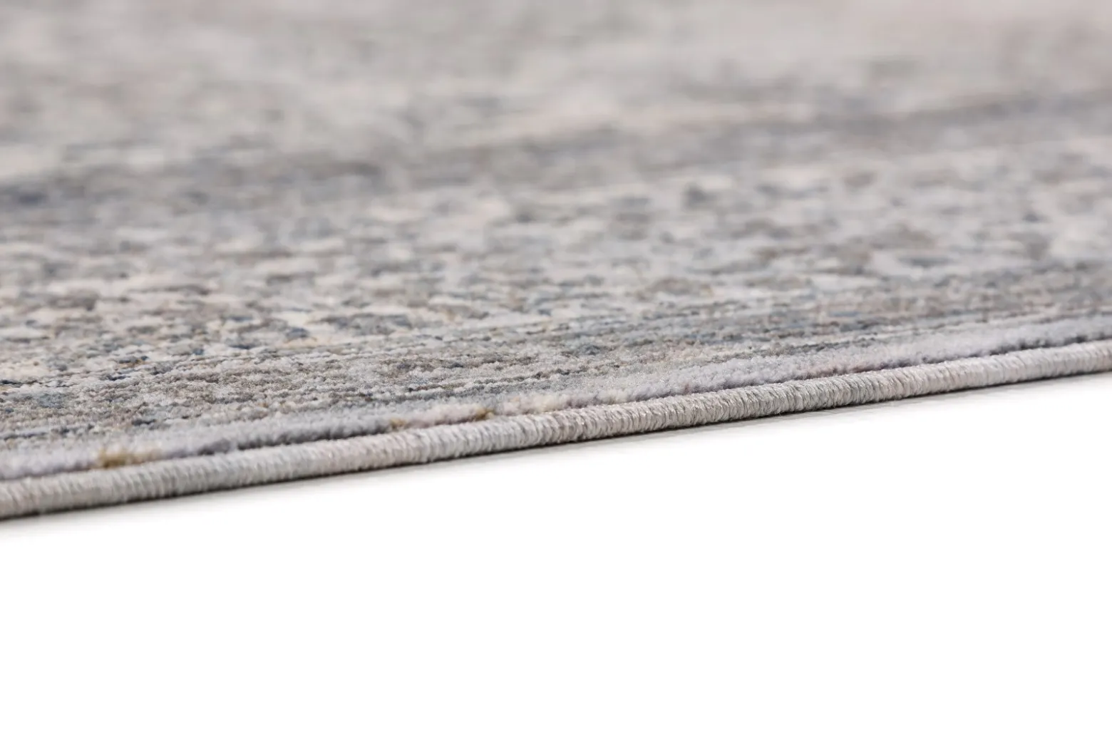 Kurzflor Teppich Orientalisch blau beige Astra Sarezzo